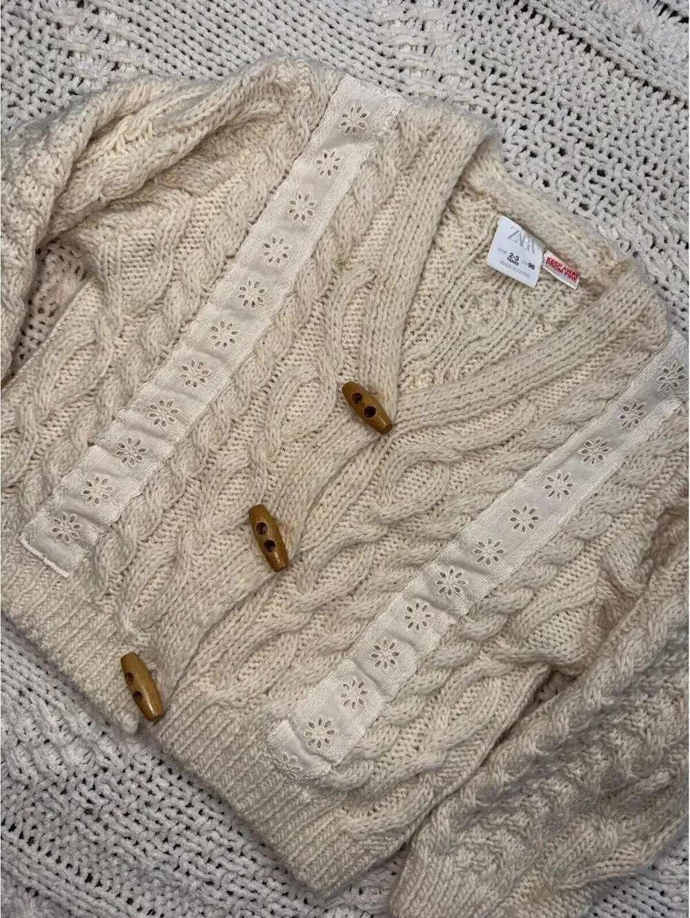 Zara cable knit
